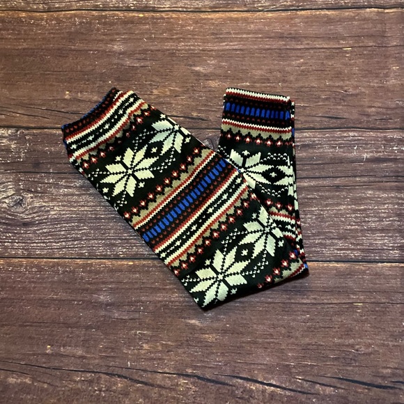 Let It Snow Flake Fleece Pants - Picture 7 of 12